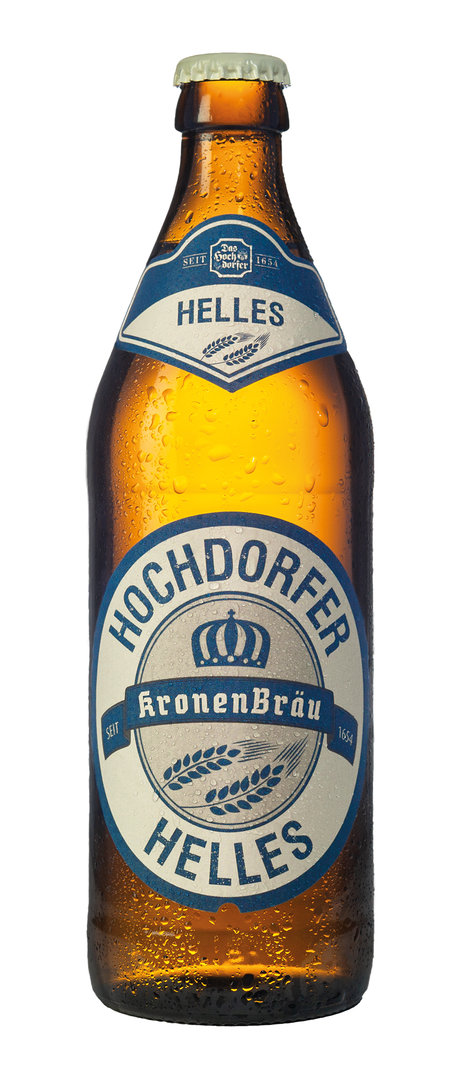Hochdorfer Kronenbräu Helles 0,5 Liter